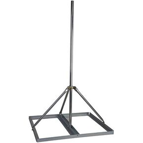 Non-Penetrating Roof Mount with 1.66" x 60" Mast