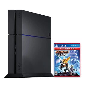 PlayStation 4 500GB Console (No Controller) with Ratchet & Clank PS4 Game Disc - PS4 Gaming System (Renewed)