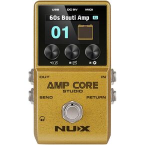 NUX Amp Core Studio 26 Legendary Amp Models, Third-Party IR Loader Capacity