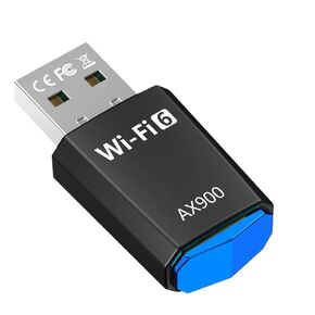 Ax900 WF 6 USaB WF Adapter Wireless Ethernet Network Card 2.4G/5Ghz Dual Band Drive Stable Signal Adapter for Pc Laptop