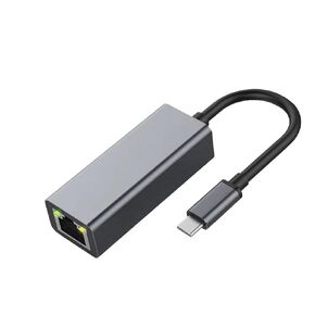 100Mbps Type C | 2500Mbps USaB 3.0 Type-C to Rj45 Network Card 2.5G Adapter Gigabit Ethernet Converter LAN Hub for Pc Laptop for 8.1/10/11