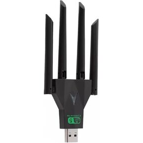 1300Mbps 2.4Ghz / 5Ghz Dual Band Wireless Network Adapter WiFi Dongle for Desktop Laptop Accessories