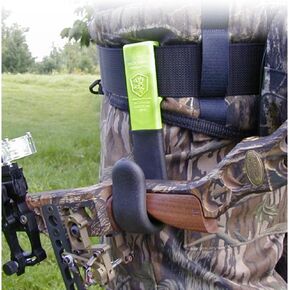 Bow Holster for Belt; Archery Belt Bow Holder for Hunters and 3D Shooters; Attaches to Belt for Hands Free Ground Hunting (Black) (Wide and Narrow Grips Available)