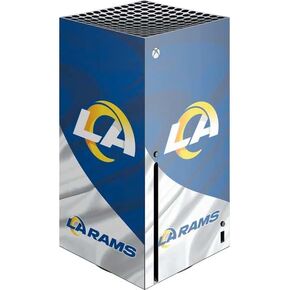 Skinit Decal Gaming Skin Compatible with Xbox Series X Console - Officially Licensed NFL Los Angeles Rams Team Jersey Design