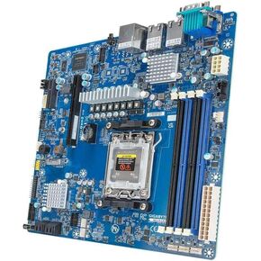 Gigabyte MC13-LE1 Socket AM5 Micro-ATX AMD Ryzen 7000 Series Processors DDR5 Unbuffered ECC/Non-ECC Dual Channel 2 x 10GbE LAN Ports Bulk Brand