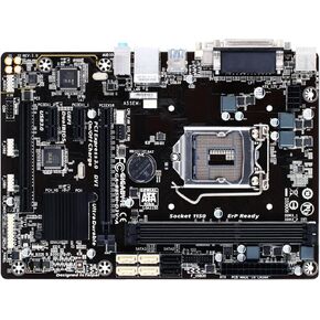Motherboard Fit for GIGABYTE GA-B85M-D3V-A for 4th Gen Intel LGA 1150 with I/O Back Plate Shield