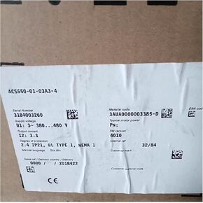 1pcs ACS550-01-03A3-4 New and Sealed in Box ACS5500103A34 1 Year Warranty