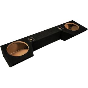 American Sound Connection Dual 12 Inch Subwoofer Box Enclosure Compatible with Dodge Ram Quad Cab 2019-Up