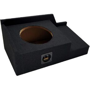 American Sound Connection ASC 1X10GMNEW Compatible with 99-06 Chevy Silverado Extended Cab Custom 10" Subwoofer Box