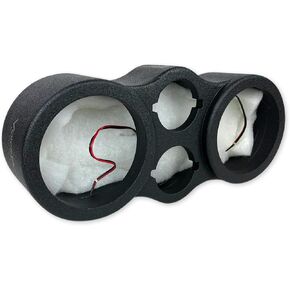 MENACE AUDIO® Dual 6.5" with 2 x 3.5 Tweeters Empty Midrange Enclosure