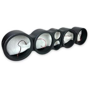 MENACE AUDIO® Quad (4) 8" with 2 x 4 Tweeters Empty Midrange Enclosure