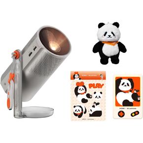 XGIMI MoGo 4 Laser Portable Projector with 4 Filters & M.LanPanda Merch Gift Set