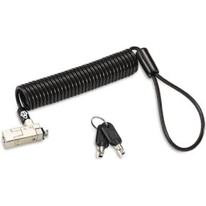 Kensington Slim NanoSaver 2.0 Portable Laptop Lock with Key, Self-retracting, Lockable, Flat Thin Profile, Universal Fit, 1.8m Strong Carbon Steel Cable (K65025WW)