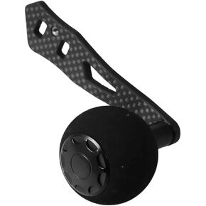 Carbon Fiber Power Handle for Shimano Tranx Trinidad Torium Ocea Jigger and Daiwa Star Drag Saltiga Saltist Reels