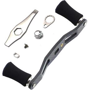 Mr. Z 95mm Carbon Fiber Baitcasting Reel Handle Left or Right Side Installation DIY Replacement Accessory in Kuwait