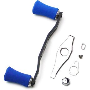 Mr. Z 100mm Carbon Fiber Baitcasting Reel Handle Grip Low-Profile with Fitting Replacement Parts