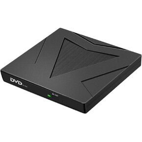 ZEZEFUFU Portable External DVD Drive with USB Cable for Desktop PC Laptop Accessory