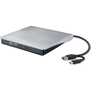 محرك CDDVD الخارجي للكمبيوتر المحمول ، CDBurner ، محرك أقراص USB ، cdreader للكمبيوتر المحمول ، القارئ الخارجي USB3.0 USB C لأجهزة الكمبيوتر المحمولة