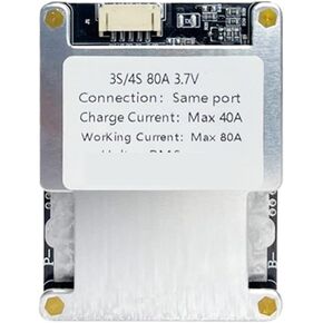 3S 4S Balance 80A 12.6V18650 Battery Protection Board Li-ion for Motors 800W/1000W Energy Storage