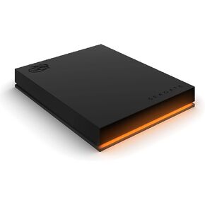 Seagate FireCuda Gaming Hard Drive External Hard Drive 1TB - USB 3.2 Gen 1, RGB LED Lighting for PC and Mac (STKL1000400) (Renewed)