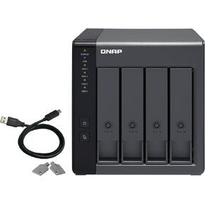 QNAP TR-004 4 Bay USB Type-C Direct Attached Storage (DAS) with Hardware RAID (Diskless)