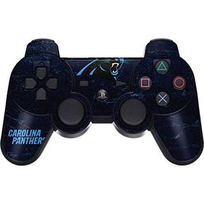 Skinit Skinit Gaming Gaming Skin متوافق مع وحدة التحكم اللاسلكية Dual Frack PS3 - NFL Carolina Panthers مرخصة التصميم المتعثرة