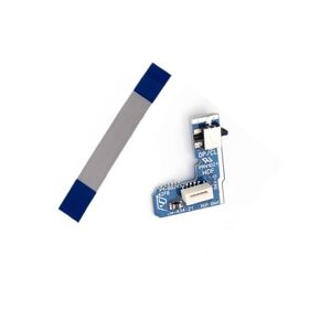 Blue Replacement Power On Off Circuit Board + Reset Switch Cable for Playstation 2 PS2 70000 75000 77000 Slim and Lite Power Switch On Off Accessories