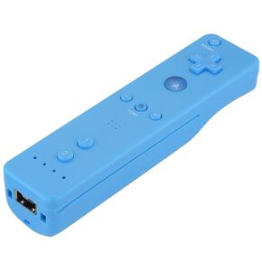 Game Handle Controller for Wii, Gamepad with Analog Joystick, Triaxial Detection Function, for WiiU/Wii Console(Blue)