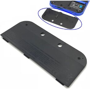 Replacement Battery Cover Case for Nintendo 2DS, Back Housing Cover for 2DS Game Console Repair Parts (Black)