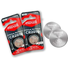 CR 2016 MAXELL LITHIUM BATTERIES (2 piece) 3V Watch 2016 New