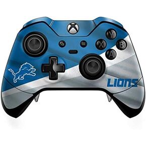 Skinit Decal Gaming Skin Compatible with Xbox One Elite Controller - Officially Licensed NFL Detroit Lions Design
