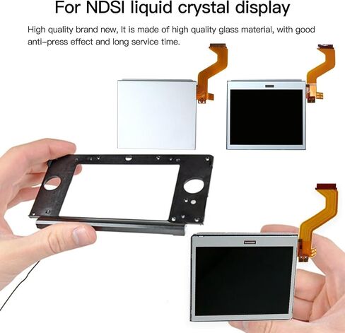 2023 شاشة شاشة شاشة LCD بديلة جديدة متوافقة مع Nintendo DS Lite DSL NDSL in Kuwait