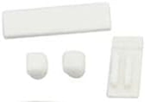 for Rubber Screw Mat Cap Replacement for DS Lite NDSL Game Consol Screw Mat Rubber Pad (Red) in Saudi Arabia