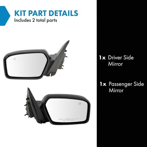 Manual Side View Mirrors Left & Right Pair Set for Ford Ranger B-Series Truck in Saudi Arabia