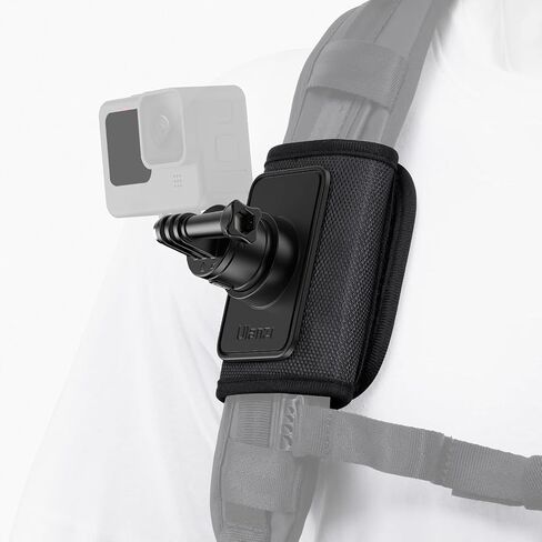 Head Strap Mount for Gopro iPhone - ULANZI CM027 2 in 1 POV Sets Support Vertical Shots Vlog Video Accessories for Gopro Hero 12 11 10 9 8 7 Black/DJI Osmo Actions/insta360 Cell Phone Smartphone in Saudi Arabia