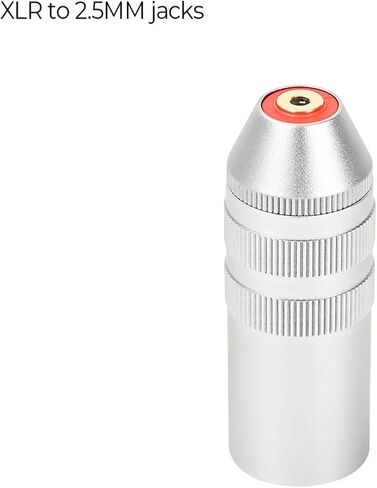 4Pins XLR Connector Male متوازنة إلى 4.4 مم 3.5 ملم موصلات ميكروفون محول سماعة سماعة الرأس متوازنة 2.5 مم (XLR إلى 4.4 مم) in Kuwait