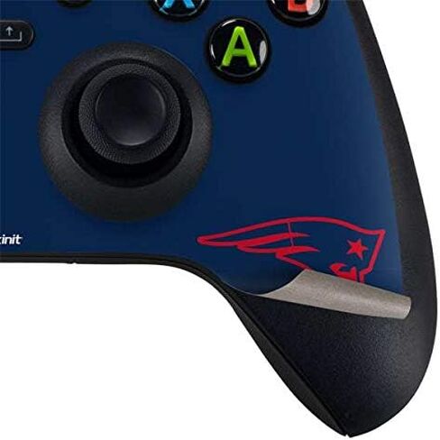 Skinit Skinit Gaming Gaming Skin متوافق مع وحدة تحكم Xbox Series X - تصميم NFL New England New England المرخص رسميًا in Kuwait