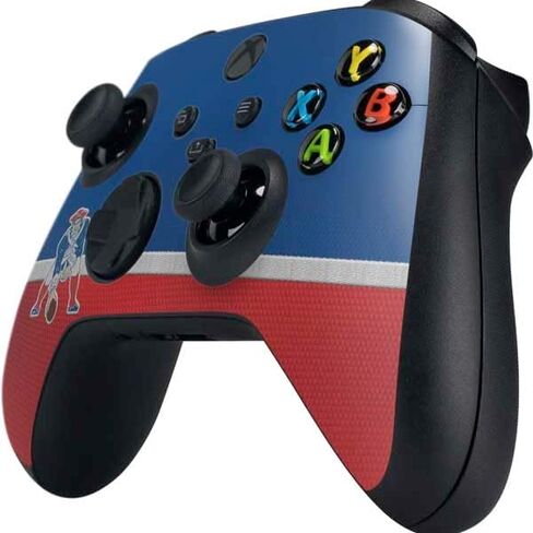 Skinit Skinit Gaming Gaming Skin متوافق مع وحدة تحكم Xbox Series X - تصميم NFL New England New England المرخص رسميًا in Kuwait