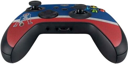 Skinit Skinit Gaming Gaming Skin متوافق مع وحدة تحكم Xbox Series X - تصميم NFL New England New England المرخص رسميًا in Kuwait