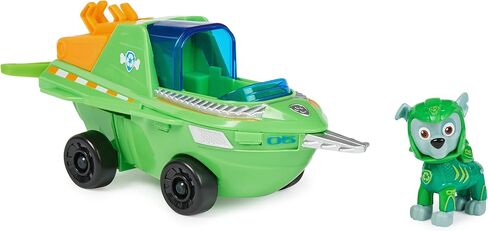 Paw Patrol, Rocky’s Reuse It Deluxe Truck with Collectible Figure and 3 Tools, for Kids Aged 3 and up in Saudi Arabia