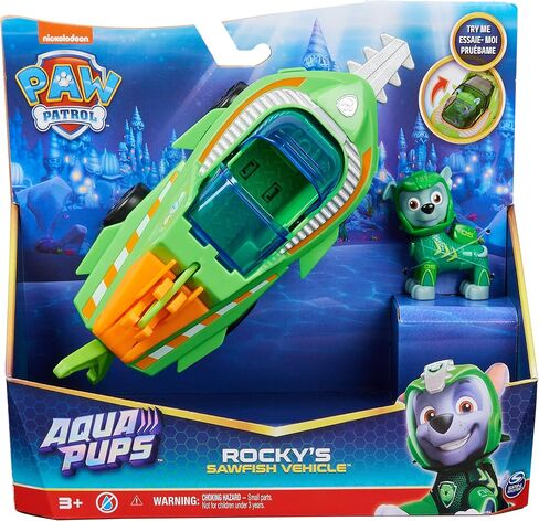 Paw Patrol, Rocky’s Reuse It Deluxe Truck with Collectible Figure and 3 Tools, for Kids Aged 3 and up in Saudi Arabia