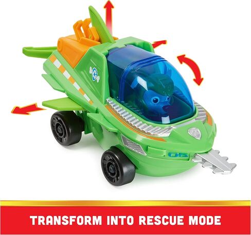 Paw Patrol, Rocky’s Reuse It Deluxe Truck with Collectible Figure and 3 Tools, for Kids Aged 3 and up in Saudi Arabia