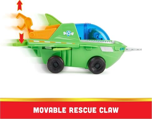 Paw Patrol, Rocky’s Reuse It Deluxe Truck with Collectible Figure and 3 Tools, for Kids Aged 3 and up in Saudi Arabia