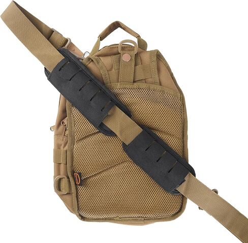 2-in-1 حاملة صفيحة مولي التكتيكية ومنصات الكتف على الظهر-قابلة للتعديل ، مبطنة ، نايلون 500D ، معدات خارجية متينة للرجال والنساء in Kuwait