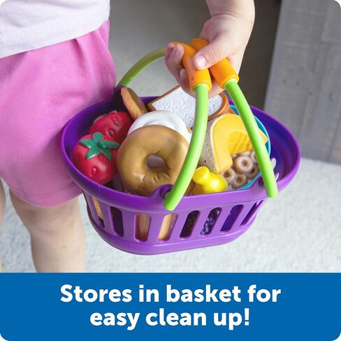 Learning Resources New Sprouts Lunch Basket, Pretend Play Food, 18 Piece Set, Ages 18 mos+ in Saudi Arabia
