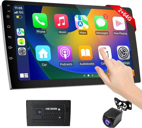 شاشة Carplay المحمولة للسيارة ، 9 بوصة اللاسلكية Carplay & Android Auto ، كاميرا احتياطية ، ستيريو Din Din ، التنقل في GPS ، Zlink ، مستقبلات الصوت ، مشغل الموسيقى (9 بوصات) in Saudi Arabia