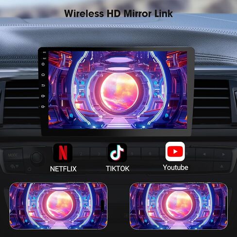 شاشة Carplay المحمولة للسيارة ، 9 بوصة اللاسلكية Carplay & Android Auto ، كاميرا احتياطية ، ستيريو Din Din ، التنقل في GPS ، Zlink ، مستقبلات الصوت ، مشغل الموسيقى (9 بوصات) in Saudi Arabia