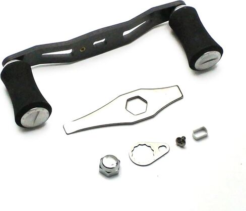 Mr. Z 95mm Carbon Fiber Baitcasting Reel Handle Left or Right Side Installation DIY Replacement Accessory in Kuwait