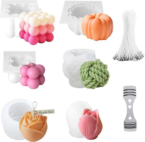 Valentine's Day Heart in Hand Silicone Mold, Candle Silicone Mold, Epoxy Resin Casting Silicone Mold, Quick Demoulding Homemade Candle Mould for DIY Soy Wax, Beeswax, Scented Candle, Soap, Epoxy Resin in Saudi Arabia