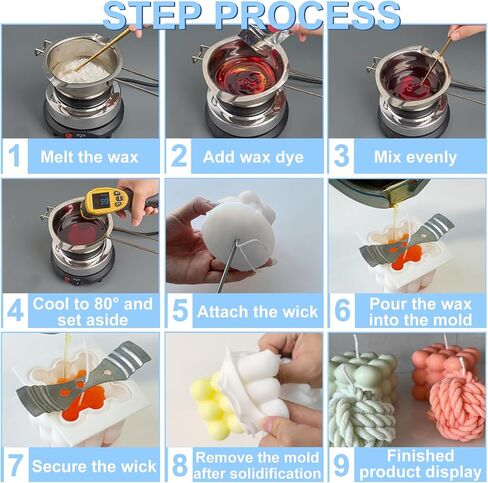 Valentine's Day Heart in Hand Silicone Mold, Candle Silicone Mold, Epoxy Resin Casting Silicone Mold, Quick Demoulding Homemade Candle Mould for DIY Soy Wax, Beeswax, Scented Candle, Soap, Epoxy Resin in Saudi Arabia
